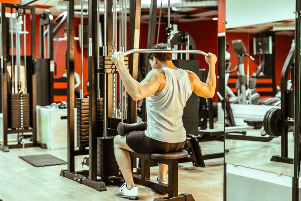 Back and Shoulder Workout Gym